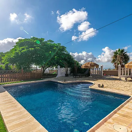 Villa Aurora With Heated Pool La Cisnera Exterior foto